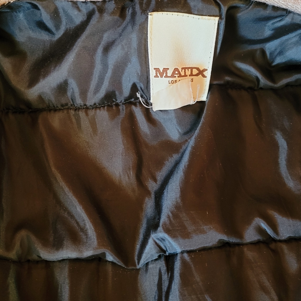 Matix Black Puffer Jacket